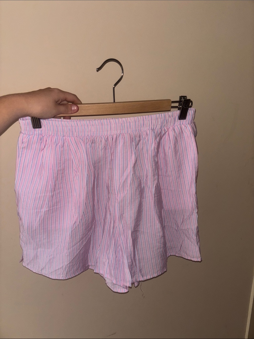 Ardene Pink Striped Women’s Shorts